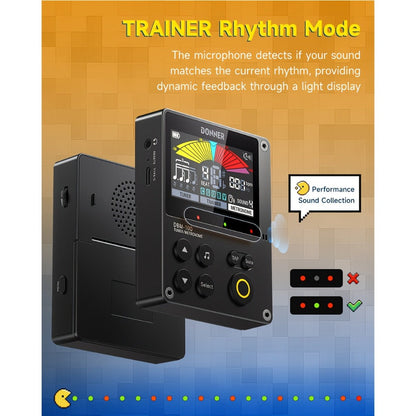 Portable Digital Metronome with Four Modes and Rhythm Trainer for Musicians detail image - detail view 7