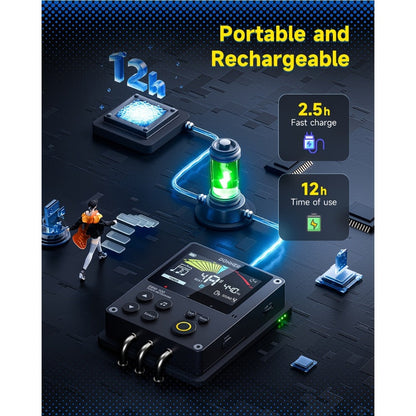 Portable Digital Metronome with Four Modes and Rhythm Trainer for Musicians detail image - detail view 8