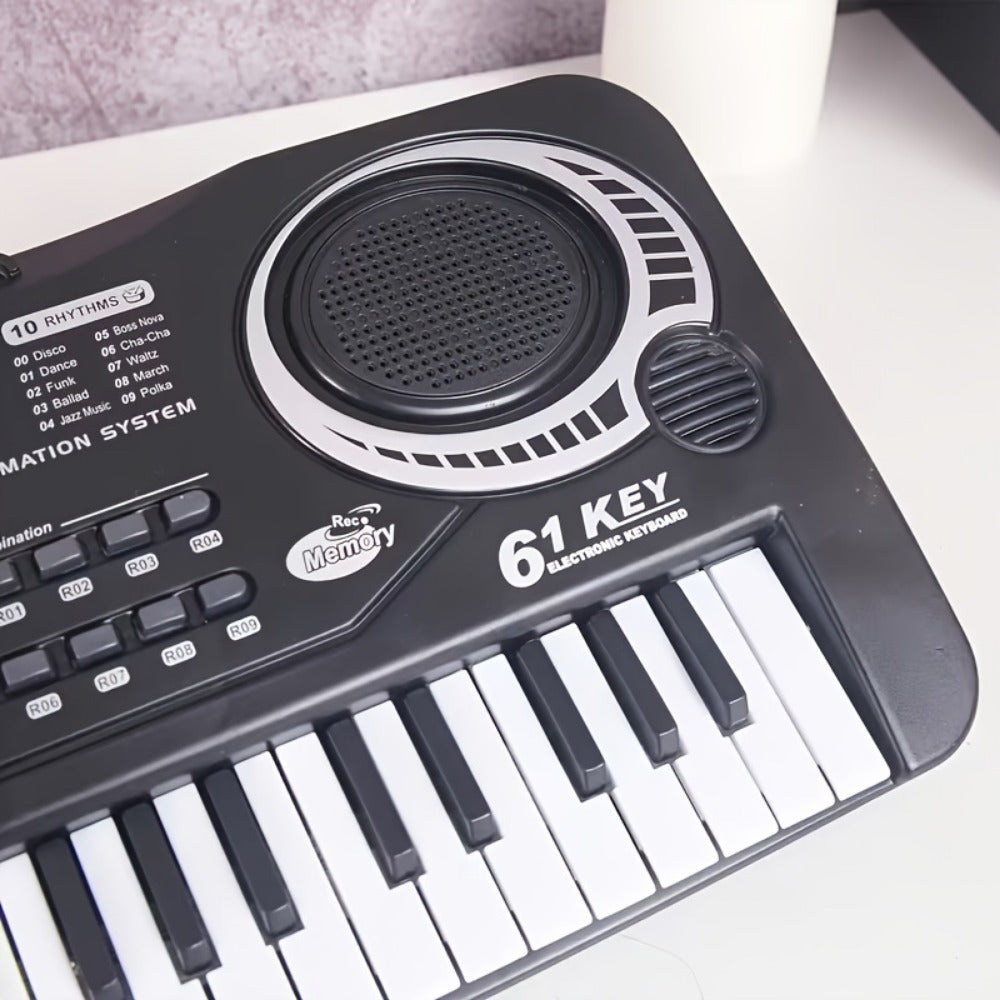 Portable Electronic Keyboard, 61-key electronic keyboard, USB, Portable, 61-key, Organ detail image - detail view 6
