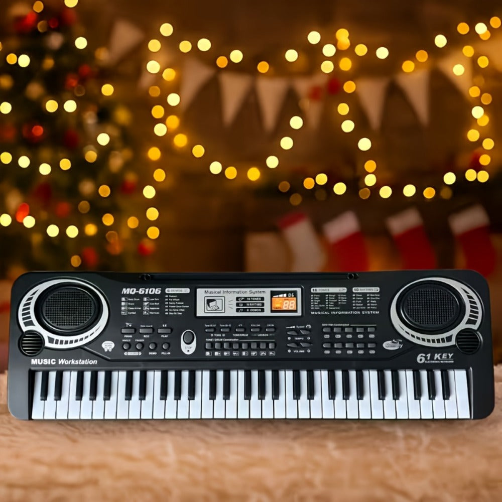 Portable Electronic Keyboard, 61-key electronic keyboard, USB, Portable, 61-key, Organ detail image - detail view 8