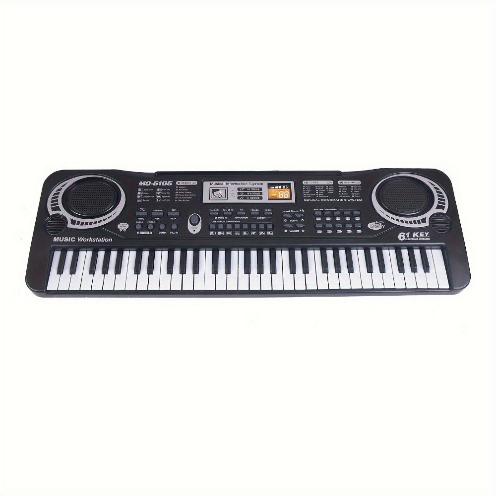 Portable Electronic Keyboard, Full Size, USB, Portable, Key, Microphone, Full for Beginner detail image - detail view 10