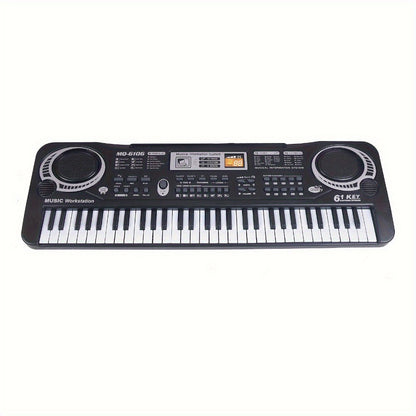 Portable Electronic Keyboard, Full Size, USB, Portable, Key, Microphone, Full for Beginner detail image - detail view 10