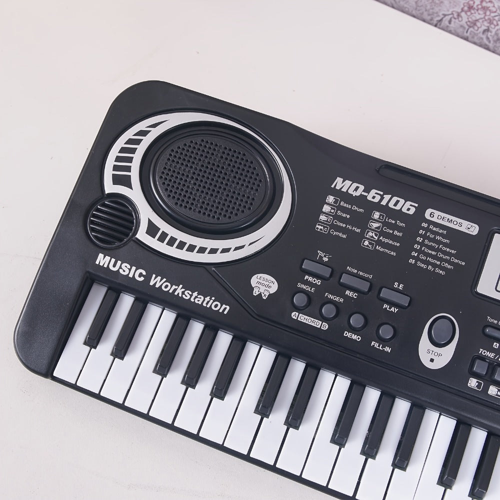 Portable Electronic Keyboard, Full Size, USB, Portable, Key, Microphone, Full for Beginner detail image - detail view 5