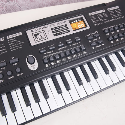 Portable Electronic Keyboard, Full Size, USB, Portable, Key, Microphone, Full for Beginner detail image - detail view 8