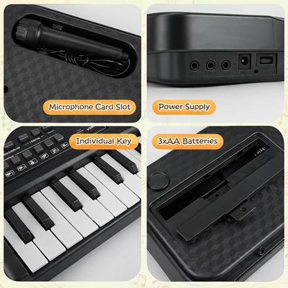 Portable Electronic Keyboard, I4250US, USB, Portable, 61-Key, Piano, Mic for Beginner detail image - detail view 10