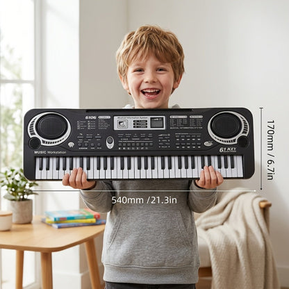 Portable Electronic Keyboard, I4250US, USB, Portable, 61-Key, Piano, Mic for Beginner detail image - detail view 4