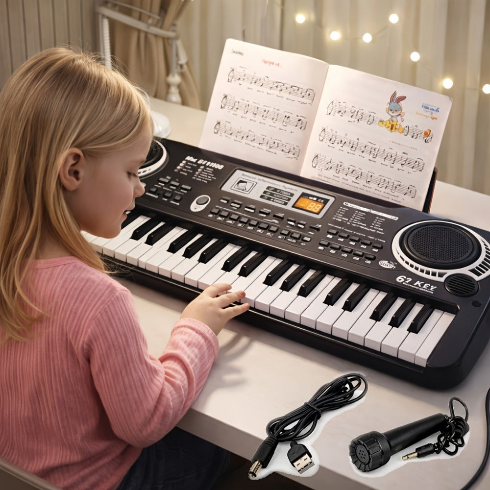 Portable Electronic Keyboard, I4250US, USB, Portable, 61-Key, Piano, Mic for Beginner detail image - detail view 5