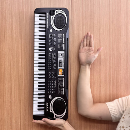 Portable Electronic Keyboard, Piano Keyboard, USB, 61-Key, Piano, Set for Beginner Lessons detail image - detail view 5