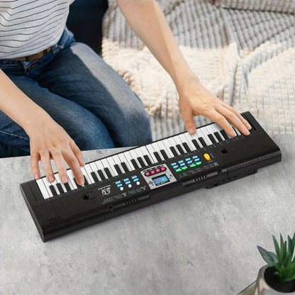 Portable Electronic Keyboard, USB, Portable, Piano, Keys, Beginner for Beginner Lessons detail image - detail view 7
