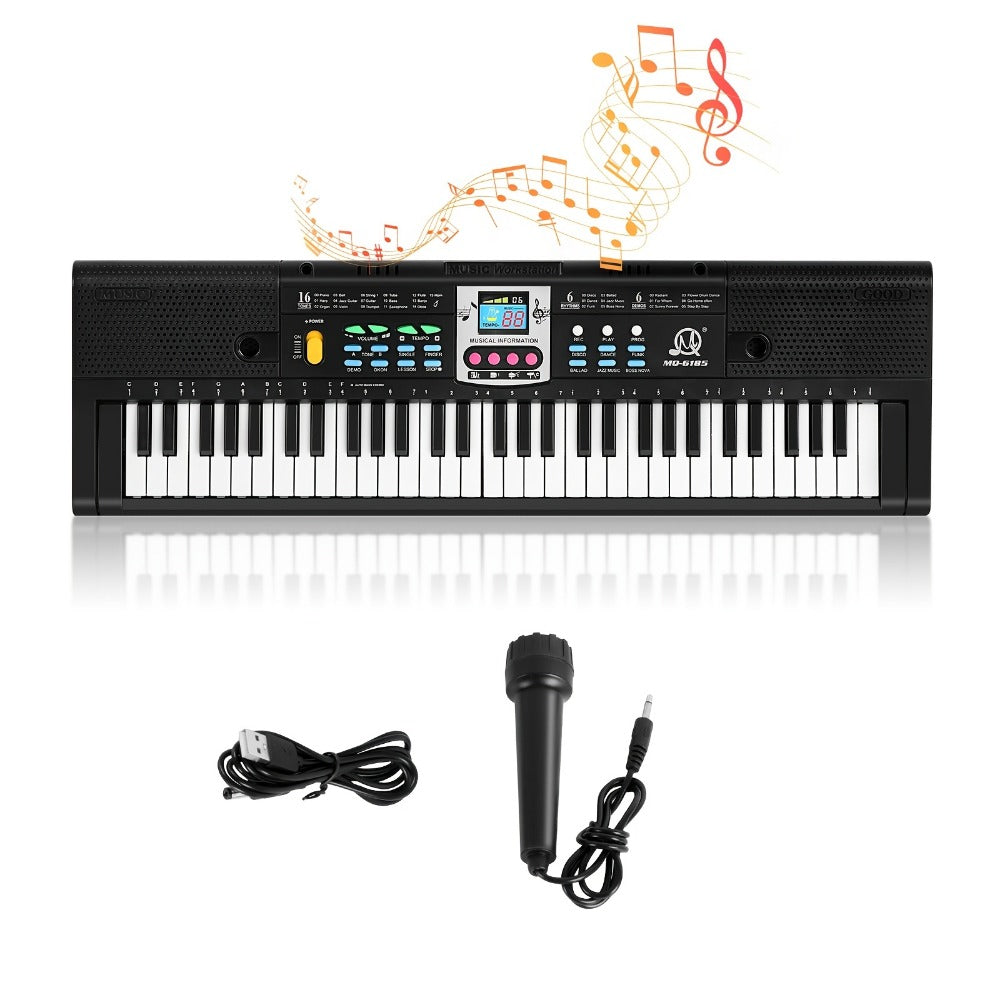Portable Electronic Keyboard, USB, Portable, Piano, Keys, Beginner for Beginner Lessons detail image - detail view 8
