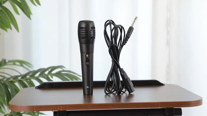 Portable Karaoke System, 3.5mm, Handheld, Wired, Microphone for Parties and Karaoke detail image - detail view 11