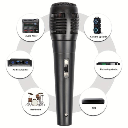 Portable Karaoke System, 3.5mm, Handheld, Wired, Microphone for Parties and Karaoke detail image - detail view 7