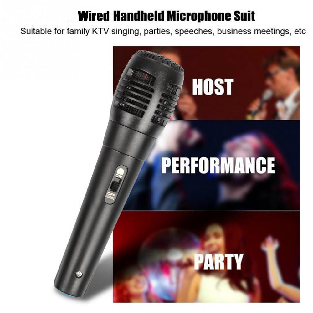 Portable Karaoke System, 3.5mm, Handheld, Wired, Microphone for Parties and Karaoke detail image - detail view 8