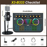 X3-B333 mic Mixer set