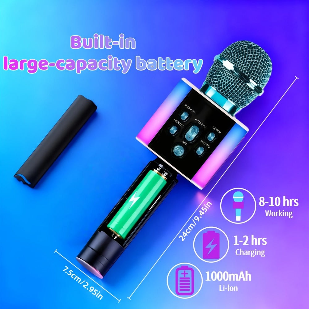 Portable Karaoke System, Rechargeable, Wireless, Limited, Time for Parties and Karaoke detail image - detail view 13