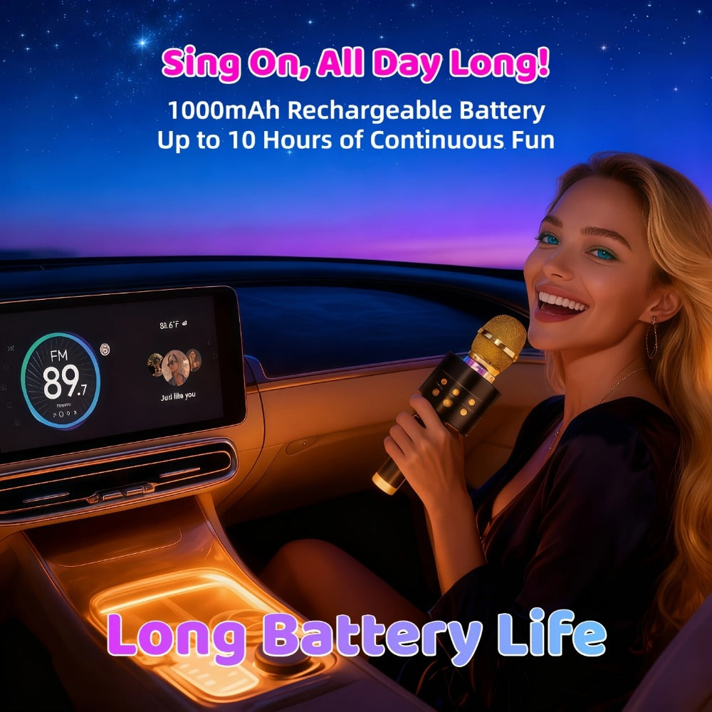 Portable Karaoke System, Rechargeable, Wireless, Limited, Time for Parties and Karaoke detail image - detail view 4