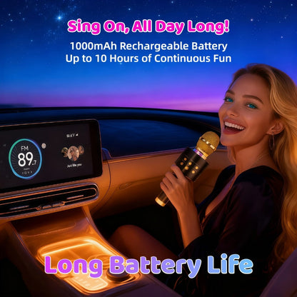 Portable Karaoke System, Rechargeable, Wireless, Limited, Time for Parties and Karaoke detail image - detail view 4