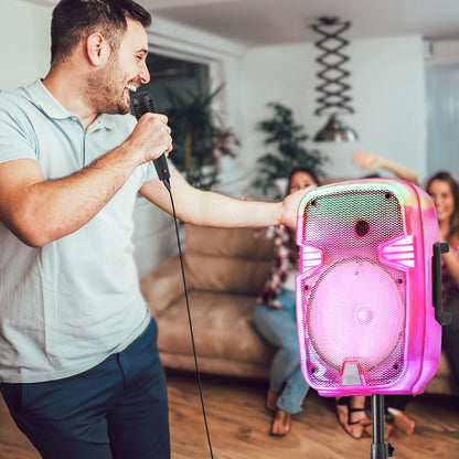 Portable Karaoke System, RGB, Remote Control, Rechargeable for Parties and Karaoke detail image - detail view 12