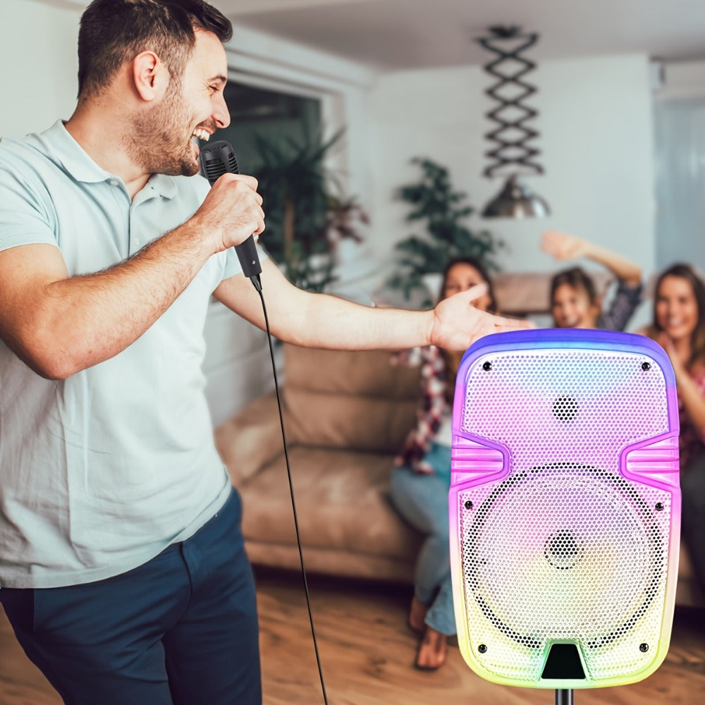Portable Karaoke System, RGB, Remote Control, Rechargeable for Parties and Karaoke detail image - detail view 15