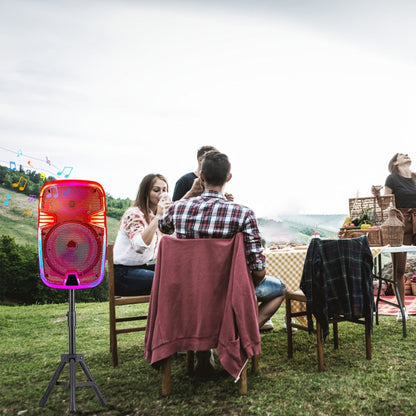 Portable Karaoke System, RGB, Remote Control, Rechargeable for Parties and Karaoke detail image - detail view 16