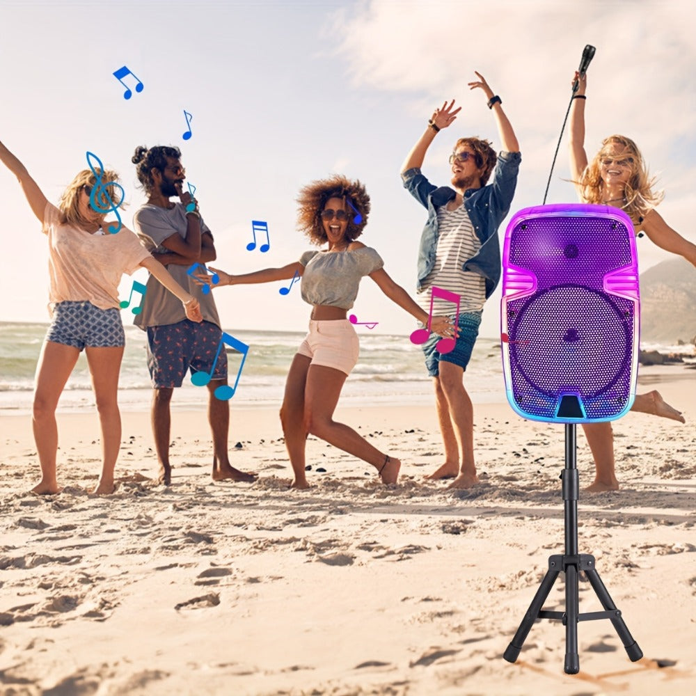 Portable Karaoke System, RGB, Remote Control, Rechargeable for Parties and Karaoke detail image - detail view 18