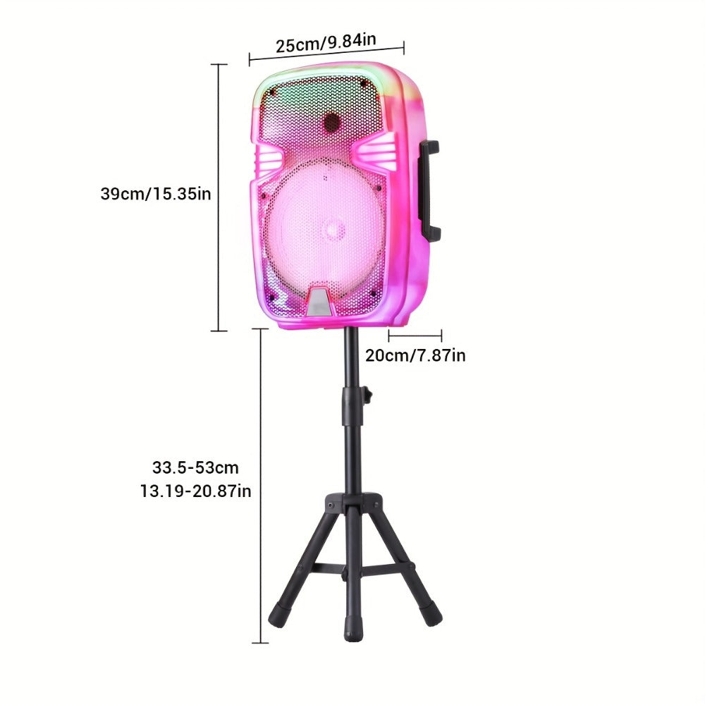 Portable Karaoke System, RGB, Remote Control, Rechargeable for Parties and Karaoke detail image