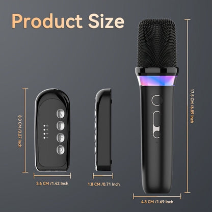 Portable Karaoke System, Stereo, RGB, Wireless, VAORLO, DS-K2, Machine for Parties detail image