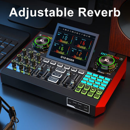 Portable Karaoke System, USB, Wireless, G10, Professional, Podcast for Parties and Karaoke detail image - detail view 3