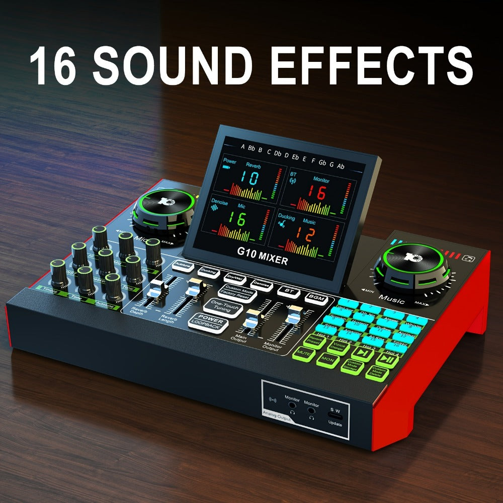 Portable Karaoke System, USB, Wireless, G10, Professional, Podcast for Parties and Karaoke detail image - detail view 6