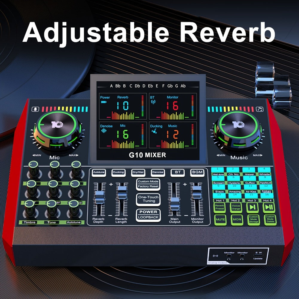 Portable Karaoke System, USB, Wireless, G10, Professional, Podcast for Parties and Karaoke detail image - detail view 8