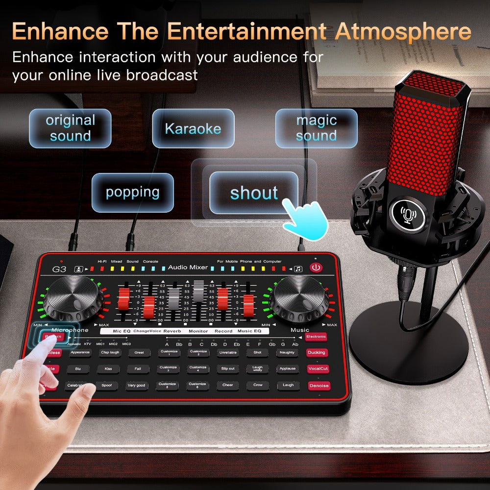 Portable Karaoke System, Wireless, USB, Podcast, Influencer, KOL for Parties and Karaoke detail image - detail view 10