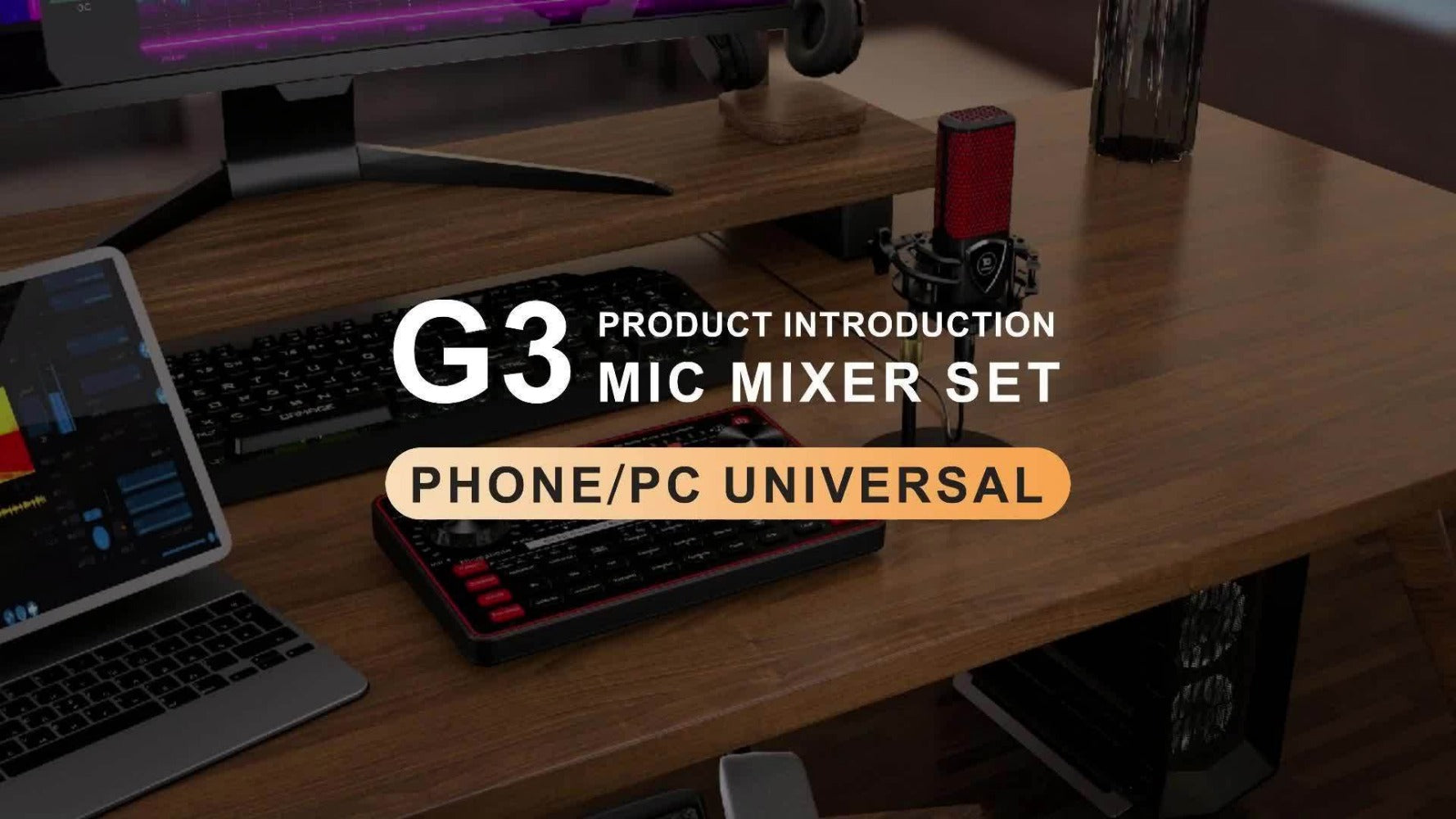 Portable Karaoke System, Wireless, USB, Podcast, Influencer, KOL for Parties and Karaoke detail image - detail view 11