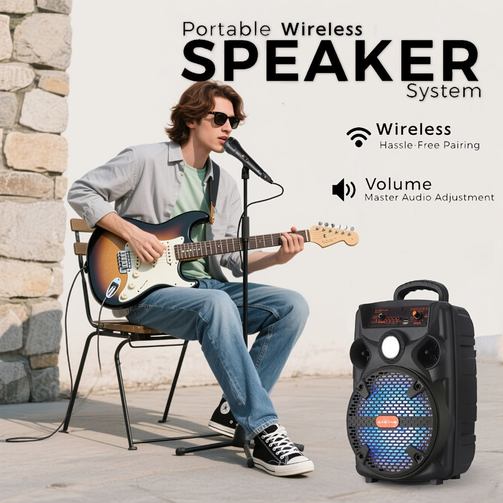 Portable PA Speaker, 1000W, Wireless, USB, BT/TF/TWS/USB/AUX, 1000W for Parties detail image - detail view 5