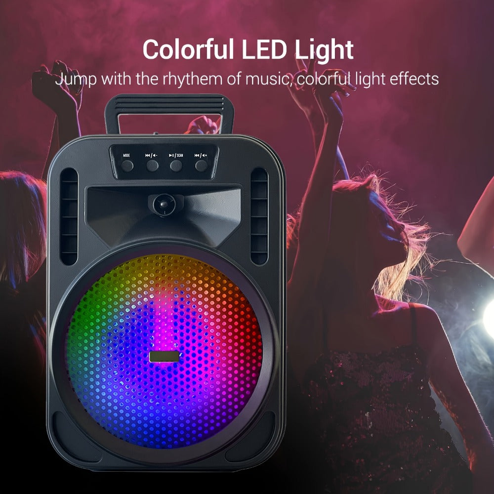 Portable PA Speaker, 10m, RGB, Remote Control, System, Wireless for Parties and Karaoke detail image - detail view 13