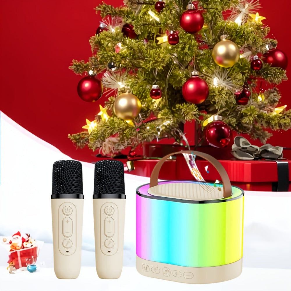 Portable PA Speaker, 10W, Wireless, USB-C, Two, Microphones for Parties and Karaoke detail image - detail view 11