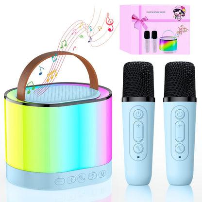 Portable PA Speaker, 10W, Wireless, USB-C, Two, Microphones for Parties and Karaoke detail image - detail view 3