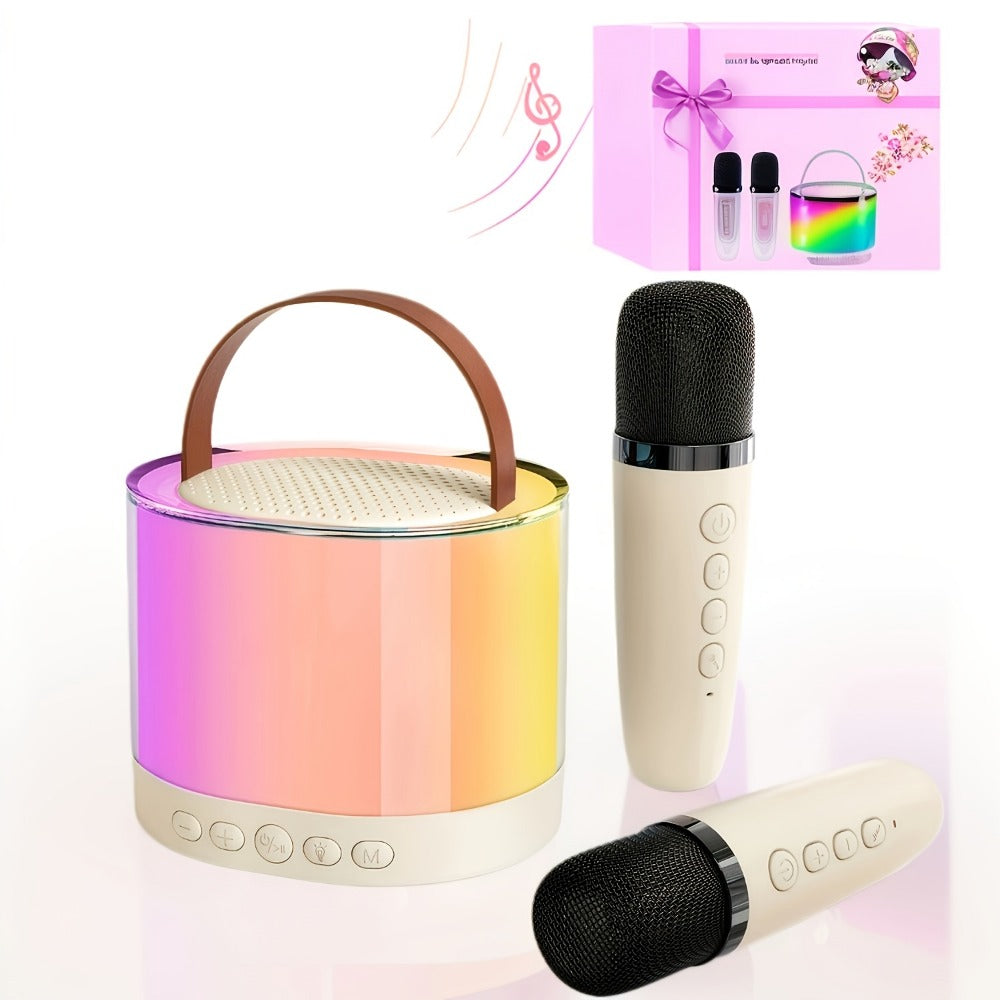 Portable PA Speaker, 10W, Wireless, USB-C, Two, Microphones for Parties and Karaoke detail image - detail view 7