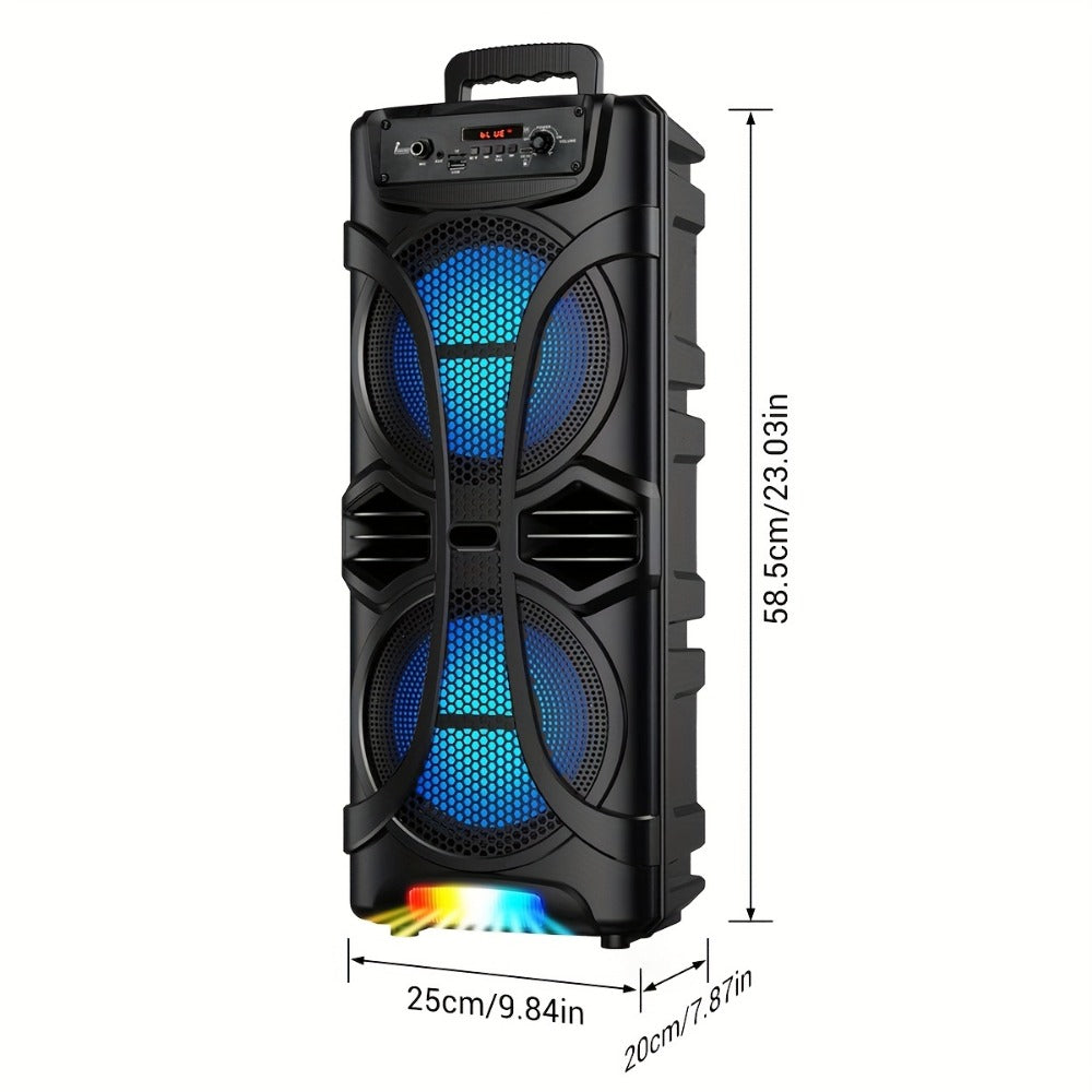 Portable PA Speaker, Bluetooth, Wireless, System, Rechargeable for Parties and Karaoke detail image