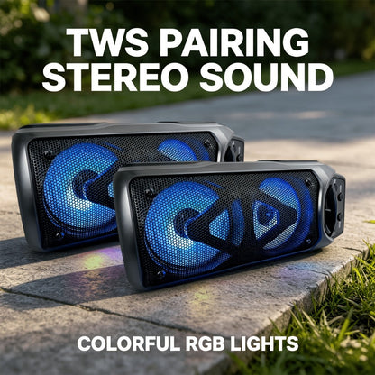 Portable PA Speaker, RGB, Wireless, Easter/Mother, Day for Parties and Karaoke detail image - detail view 5
