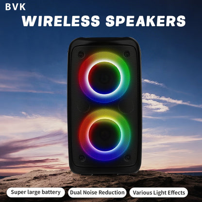 Portable PA Speaker, Upgraded MOS-1265-1 Wireless, RGB, Wireless, MOS-1265, Enhanced detail image - detail view 4