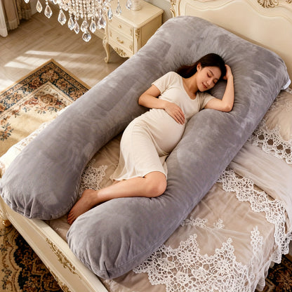 New Popular U shaped Pregnant Woman Pillow Waist Protection Pillow Core Side - product view 5