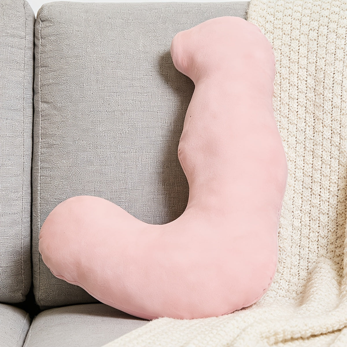 New Popular U shaped Pregnant Woman Pillow Waist Protection Pillow Core Side - product view 9