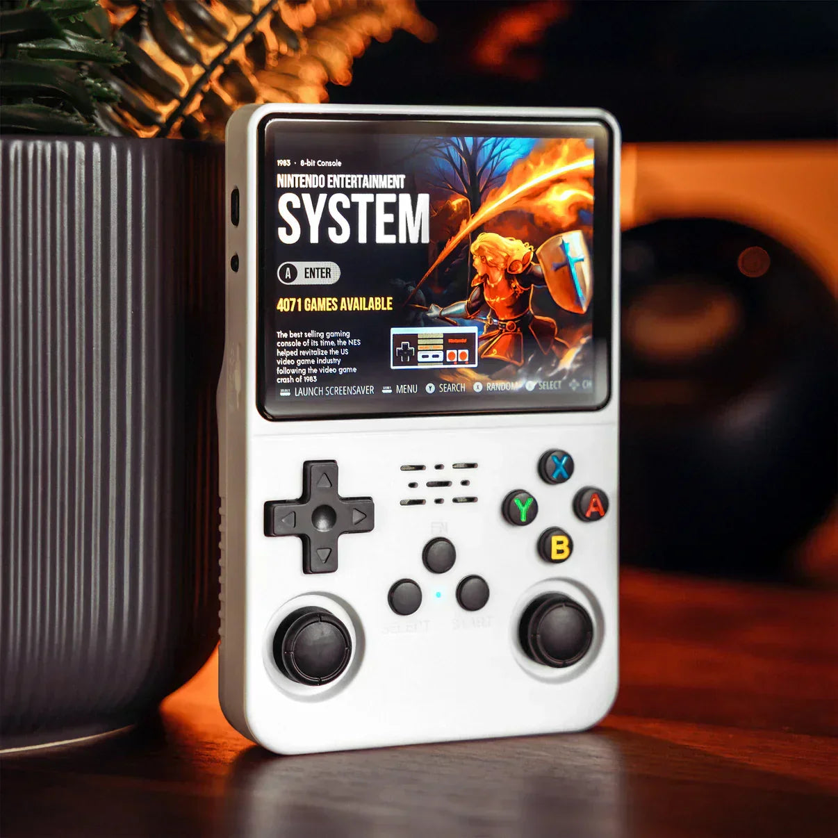 R36S Handheld Game Console – 3.5" IPS RK3326 Retro Emulator 20+ Systems 64GB 128GB Plug and Play 6hr Battery 18 Colors PS1 NES SNES GBA N64 SEGA