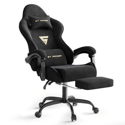 Gaming Chair shown in the Black option