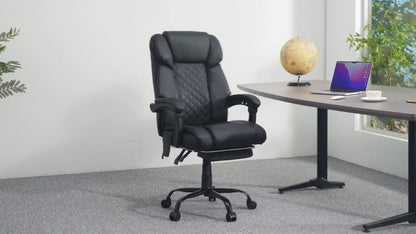 Reclining Office Chair with High Back for Comfortable Everyday Seating in Home Office detail image - detail view 13