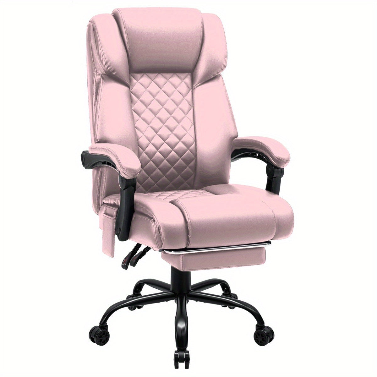 Office Chair shown in the Pink-7 Points Massage+Heat option