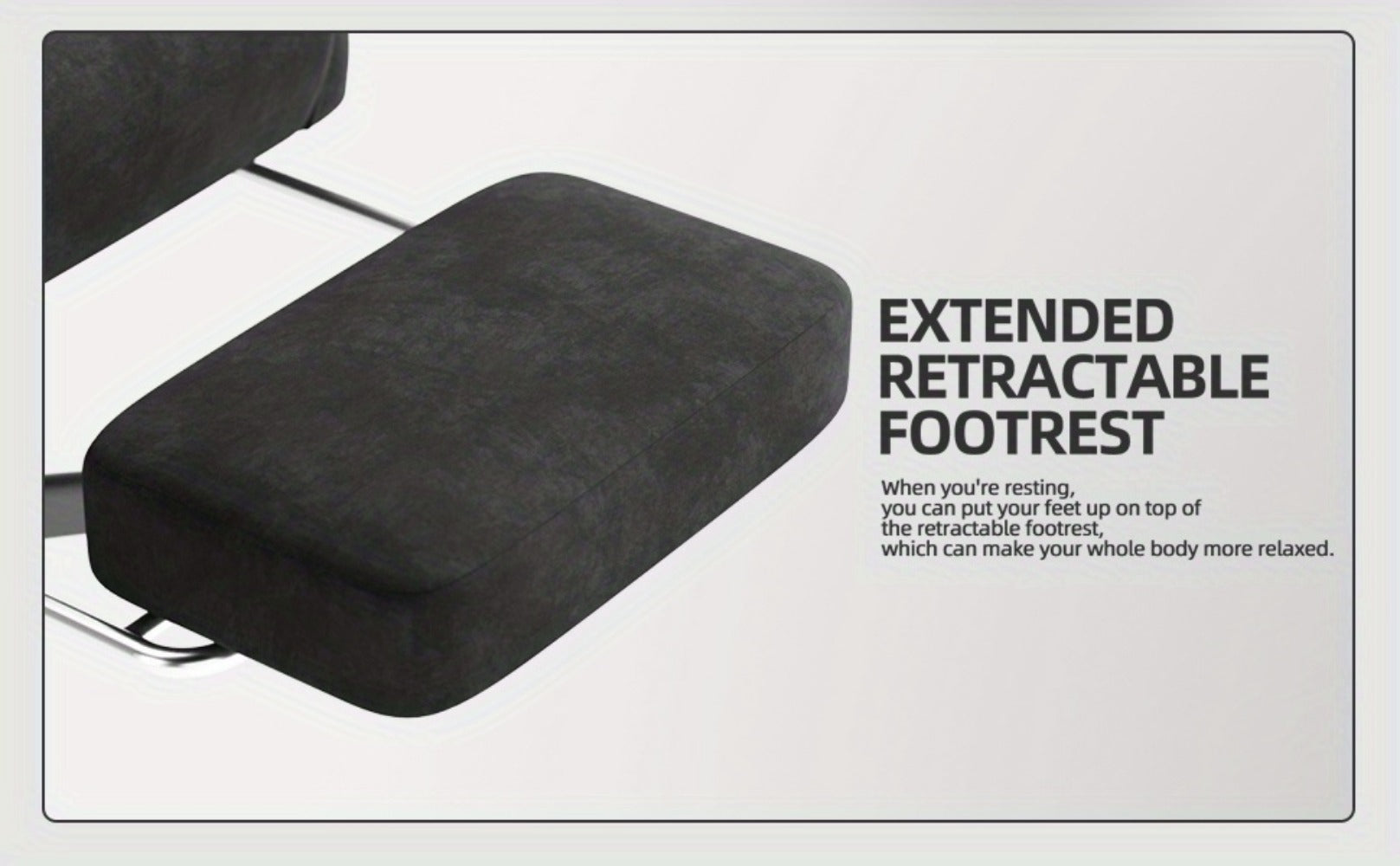 Reclining Velvet Gaming Chair, Ergonomic Video Game Chair for Home Office detail image - detail view 20