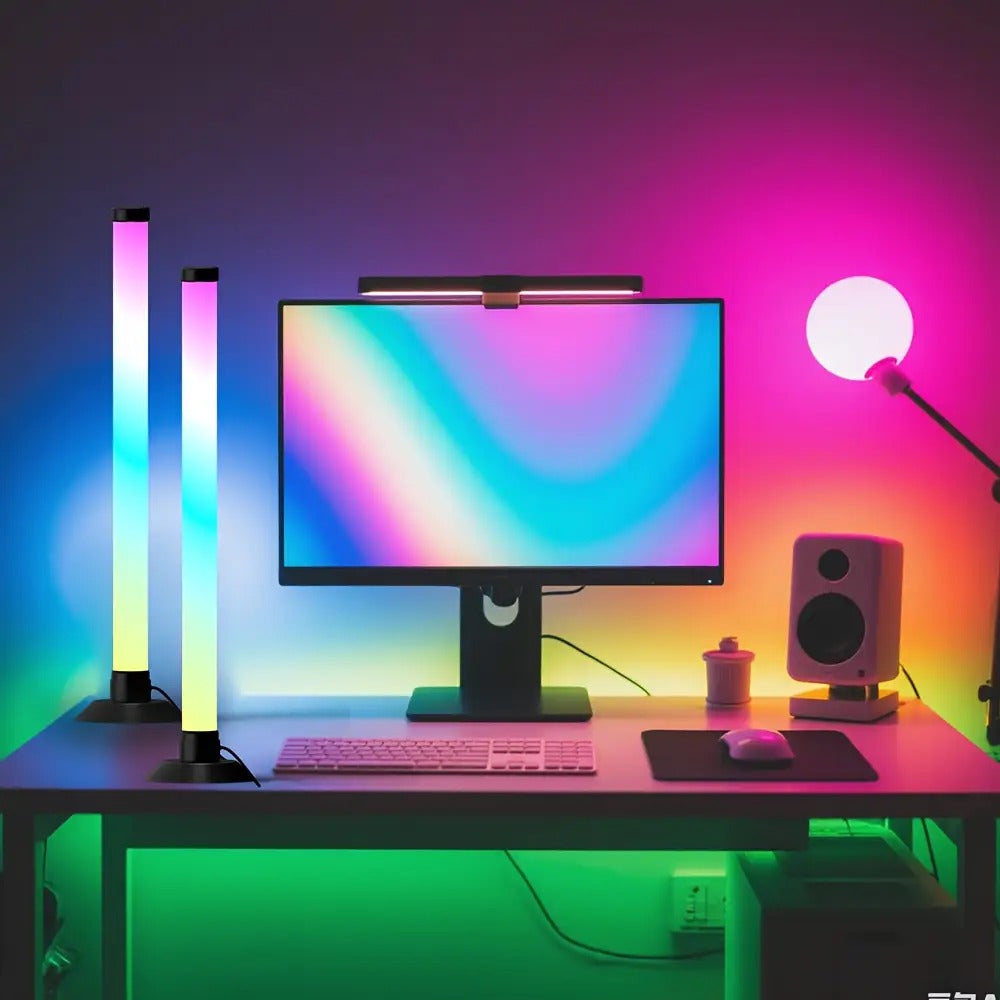 RGB Monitor Light Bars, 2-Piece USB Backlight Set with App and Remote Control detail image - detail view 12