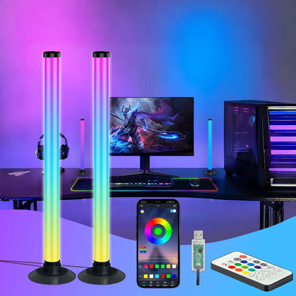 RGB Monitor Light Bars, 2-Piece USB Backlight Set with App and Remote Control detail image