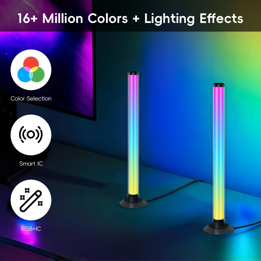 RGB Monitor Light Bars, 2-Piece USB Backlight Set with App and Remote Control detail image - detail view 6